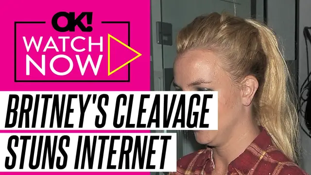 'Video thumbnail for Britney Spears Presses Her Cleavage Together in Provocative Video: Photos'