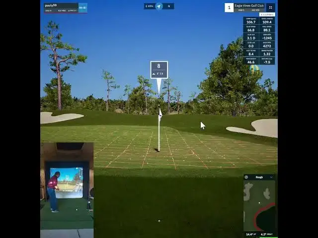 'Video thumbnail for Eagle Vines Golf Club - A Few Holes on GSPro'
