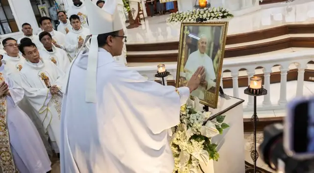 'Video thumbnail for Catholics in Asia honour Pope Francis, remembering his visits, prayers, and deep compassion'