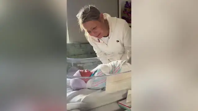 'Video thumbnail for First Time Grandpa Beats Cancer To Meet Grandson Named After Him'
