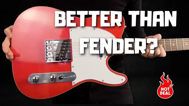'Video thumbnail for Harley Benton TE-62 DB CAR - Cheap Telecaster Unboxing, Review & Sound Test'