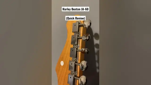 'Video thumbnail for 30 Second Review of Harley Benton JA-60 #guitar #shorts'