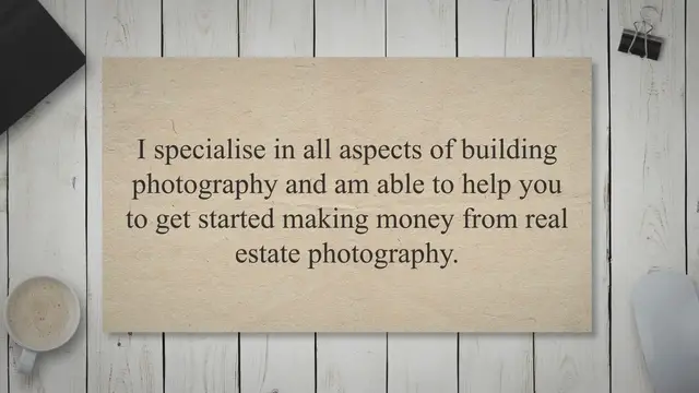 'Video thumbnail for Are You Looking For A Real Estate Photography Course?'