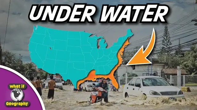 'Video thumbnail for Global Flooding: What If The Polar Ice Caps Melt Entirely?'