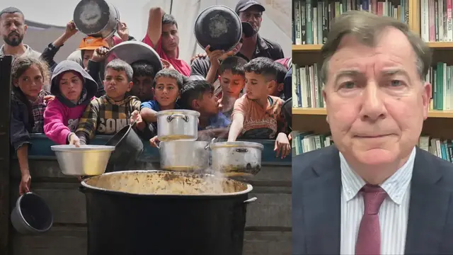 'Video thumbnail for Joint donor statement by 23 countries calls for Israel to immediately allow aid into Gaza'