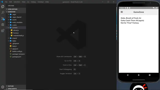'Video thumbnail for React Native Tutorial #26 - Custom Card Component'