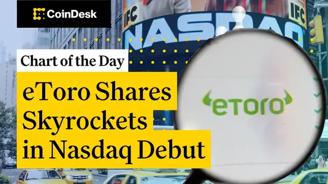 'Video thumbnail for eToro Shares Skyrockets in Nasdaq Debut'