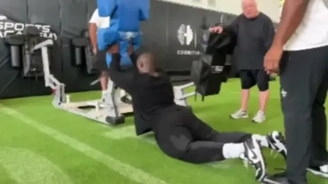 'Video thumbnail for #Cowboys Neville Gallimore Putting In Extra Work With Coach Pete..'