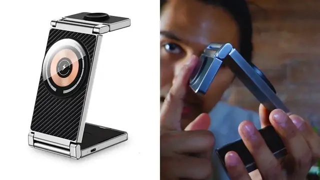 'Video thumbnail for Foldable 3 in 1 Fast Magnetic Wireless Charging Stand Dock Review'