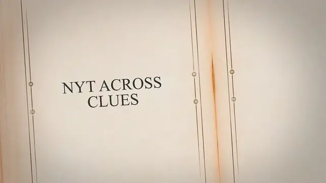 'Video thumbnail for NY Times March 06 2023 Crossword puzzle'