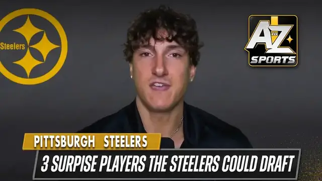 'Video thumbnail for 3 Players The Steelers Could Draft, That NO ONE Is Talking About...'