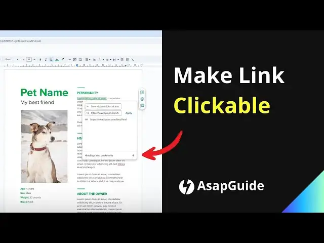 'Video thumbnail for How to Create a Hyperlink in Google Docs'
