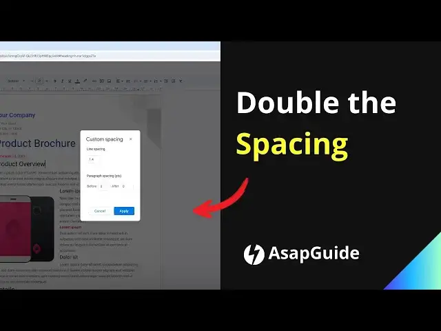 'Video thumbnail for How to Double Space Lines & Paragraphs In Google Docs'