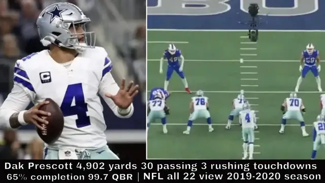 'Video thumbnail for law nation sports: dak prescott's every touchdown of the 2019-2020 season | all 22 view'