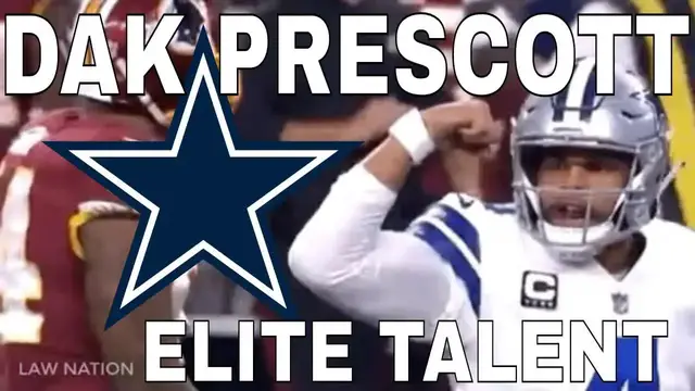'Video thumbnail for law nation sports: dak prescott's elite performance vs redskins | nfl film breakdown'