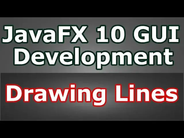 'Video thumbnail for Learn JavaFX 10 GUI Drawing Lines #3'