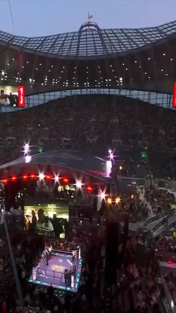 'Video thumbnail for Moment Eubank Snr Turns Up At His Son's Fight vs Conor Benn'