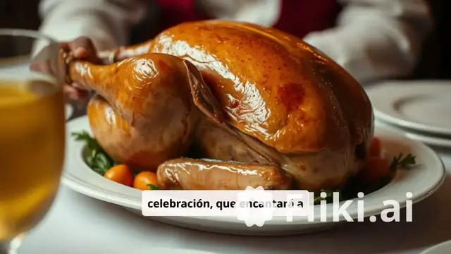 'Video thumbnail for Cómo Deshuesar y Asar un Pavo Perfecto en un Horno Eléctrico Nesco'
