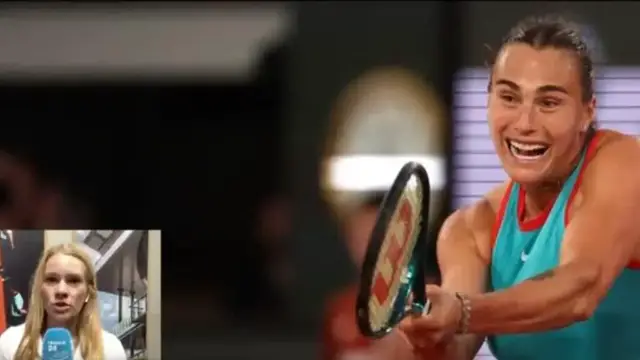 'Video thumbnail for French Open: Sabalenka faces Gauff in women's final'