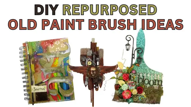 'Video thumbnail for DIY Repurposed Paint Brush Ideas'