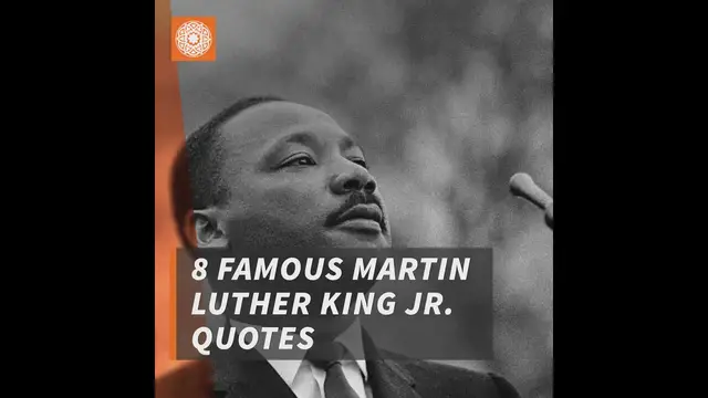 'Video thumbnail for 8 Famous Martin Luther King Jr. Quotes'