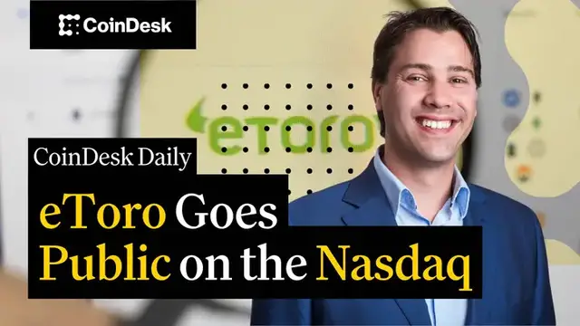'Video thumbnail for eToro Goes Public at $52 a Share'
