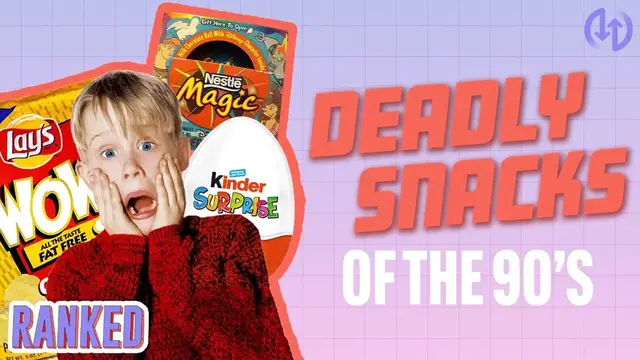 'Video thumbnail for 10 90s Snacks That Got Banned for Almost Killing You | Ranked'