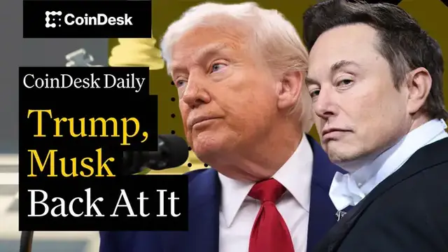 'Video thumbnail for Trump/Musk Feud Continues Over Elon's Subsidies'
