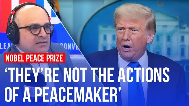 'Video thumbnail for Should Donald Trump win a Nobel Peace Prize? | LBC'