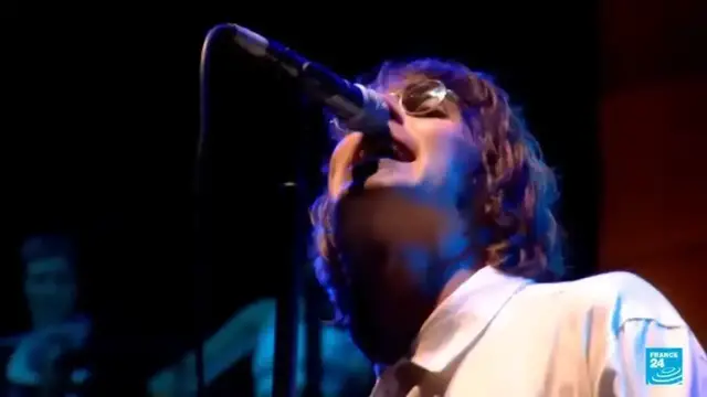 'Video thumbnail for British rock band Oasis kick off comeback tour in Cardiff'