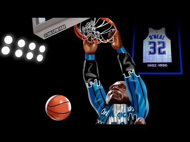 'Video thumbnail for heatcheck: shaquille o'neal's jersey retired by 3 franchises'