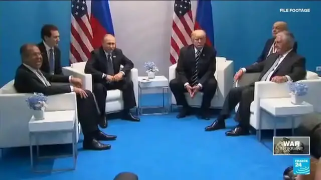 'Video thumbnail for Putin says Russia is ready to work to end fighting in Ukraine after call with Trump'