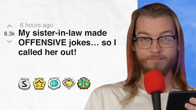 'Video thumbnail for My sister-in-law made inappropriate jokes… so I called her out! - r/AITAH | Reddit Stories'
