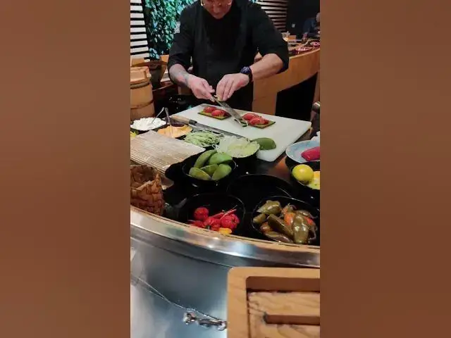 'Video thumbnail for Taking Maltipoo dogs 🐶 at the sushi place 🍣'