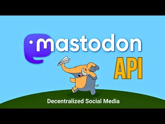 'Video thumbnail for Mastodon Social App: How to Get Mastodon API tutorial! 🚀 | Decentralized Social Media'