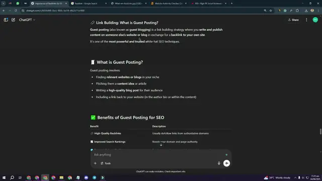 'Video thumbnail for Link Building - What is Guest Posting in SEO'