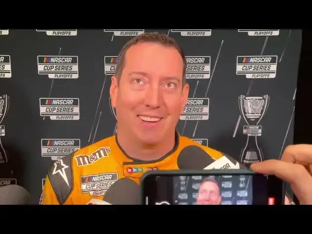 'Video thumbnail for Kyle Busch Nearing 2023 Announcement, Says he Has Multiple Paper Contracts in Front of Him'