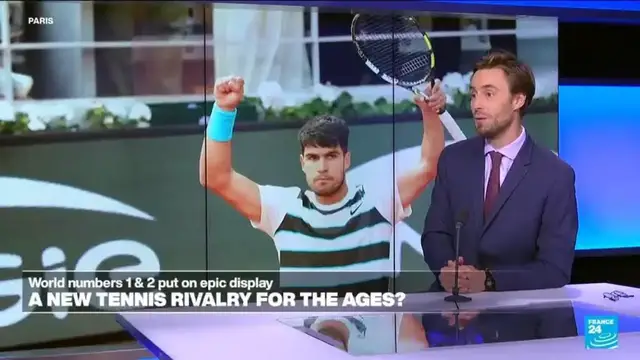 'Video thumbnail for French Open : Two-in-a-row for Alcaraz after thrilling final'