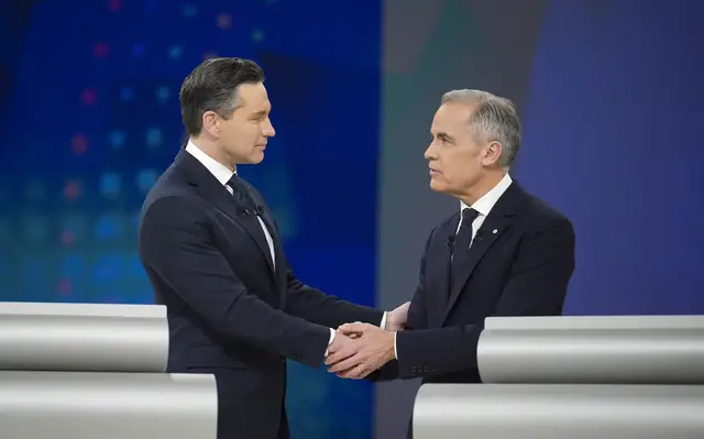 'Video thumbnail for Canada election: Donald Trump dominates party leaders' debate'