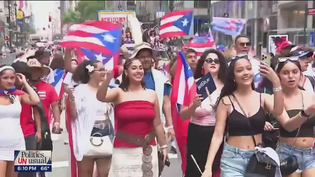 'Video thumbnail for Over 1M attendees and participants at this year's Puerto Rican Day Parade'
