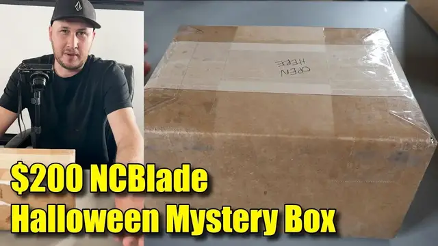 'Video thumbnail for I Bought $200 NCBlade Halloween Mystery Box! "No Tricks, Just Treats Surprise Box"'