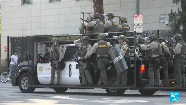 'Video thumbnail for Trump deploys thousands of soldiers in Los Angeles due to protests'