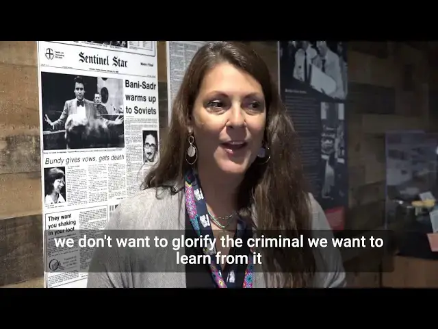 'Video thumbnail for A behind the scenes look at the new Ted Bundy exhibit at Alcatraz East in Pigeon Forge, Tenn.'
