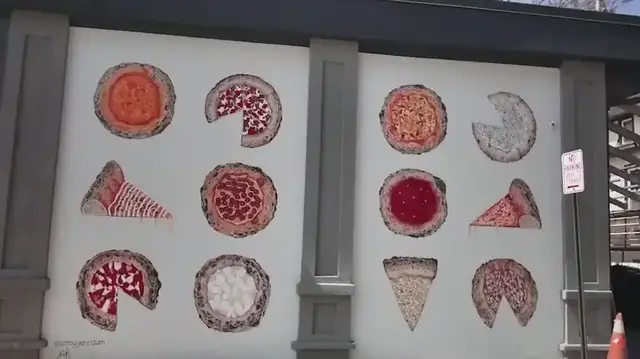 'Video thumbnail for NJ pizza restaurant's new mural sparks controversy'
