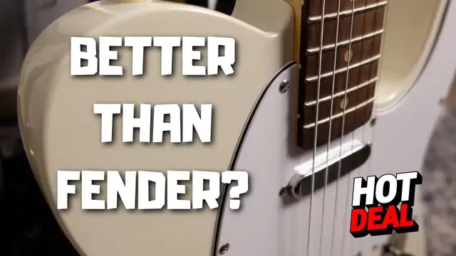 'Video thumbnail for BETTER THAN FENDER? Unboxing, Sound Demo & Review - Squier Affinity Telecaster (2022)'