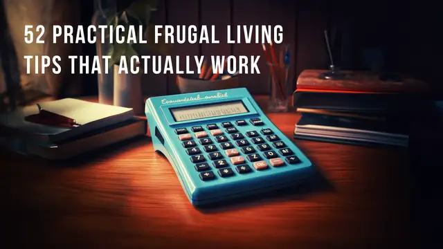 'Video thumbnail for 52 Practical Frugal Living Tips that Actually Work'