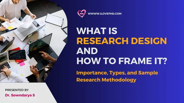 'Video thumbnail for What is Research Design and How to Frame It #phd #research #ilovephd'