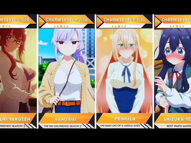 'Video thumbnail for Top 30 Ecchi Anime Waifus of Winter 2025 | Anime Bytes'