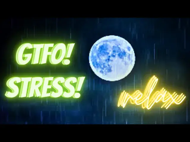 'Video thumbnail for Calming Background Music and Rain for Relaxation - Stress Relief Music Video'