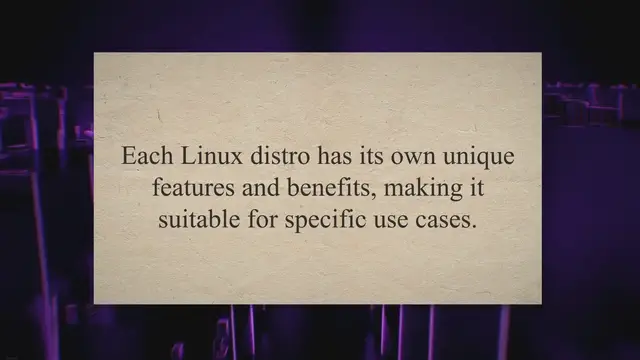 'Video thumbnail for Discover the Top 10 Best Linux Distros to Try: A Comprehensive Guide to Choosing the Perfect Distribution for You'